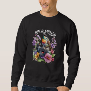 Sudadera Cámara de narrador de fotografía de aves fotógrafo