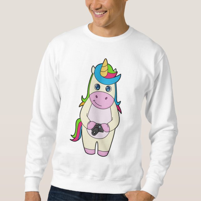 Sudadera Cámara de Unicornio (Anverso)