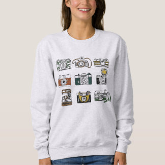Sudadera Cámaras de Camisas Fotográficas