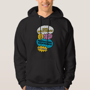 Sudadera Camarera Genial De Día Pensadora Excesiva Profesio