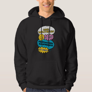 Sudadera Camarera Genial De Día Pensadora Excesiva Profesio
