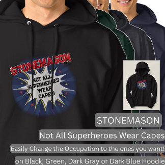 Sudadera Cambiar Cualquier Texto, STONEMASON, No Todos Los 
