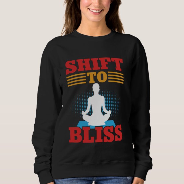 Sudadera Cambio a la meditación bliss (Anverso)