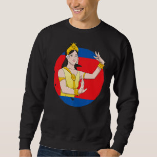Sudadera Camboya: Jemeres camboyanos bailan tradicional Aps