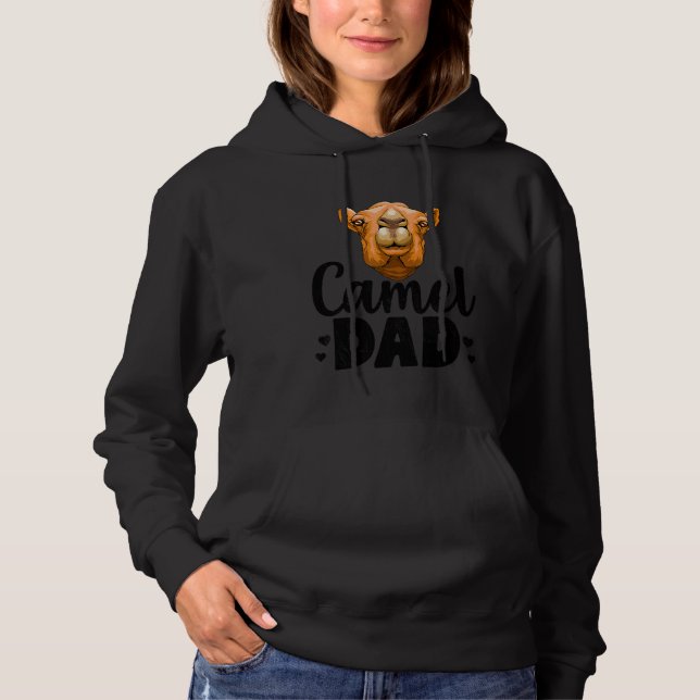Sudadera Camel Dad Desert Animal (Anverso)