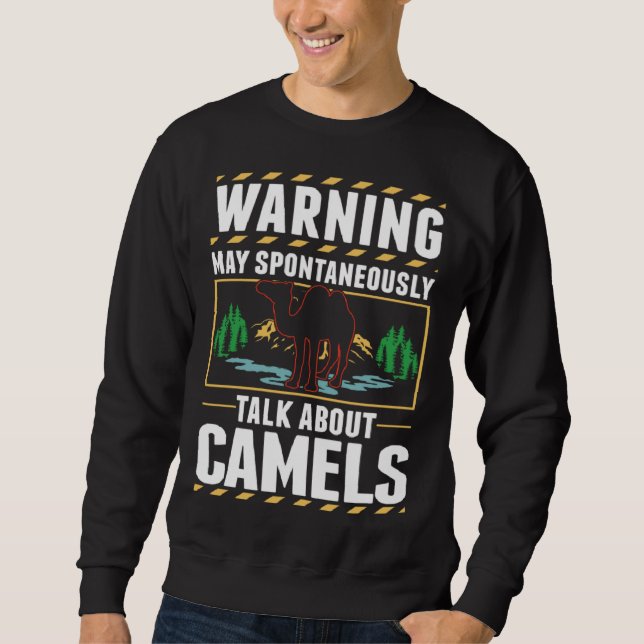 Sudadera Camel Dromedary Egypt Camel (Anverso)