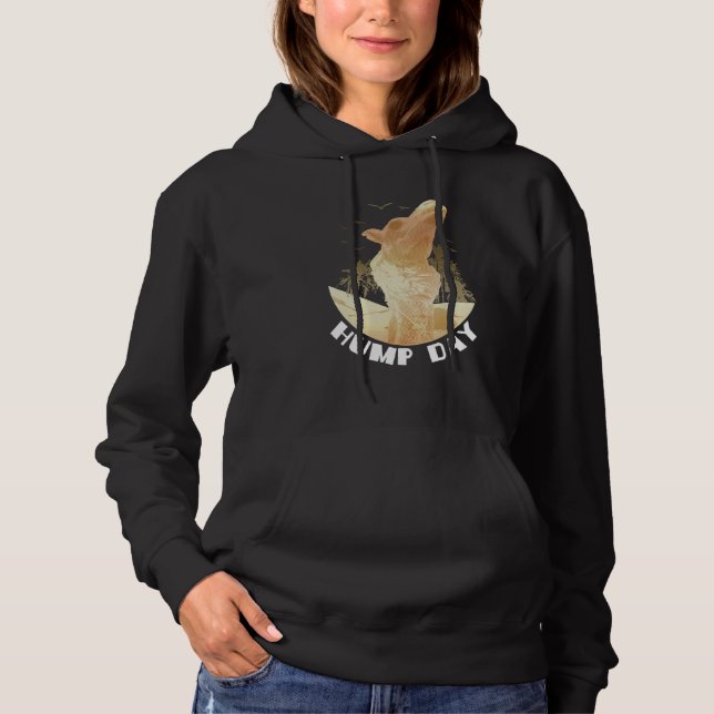 Sudadera Camel Hump Day Camel árabe Camel Hump Day Camel (Anverso)