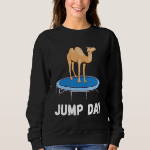 Sudadera Camel Jump Day Jumping Camel Jugando Camello Árabe