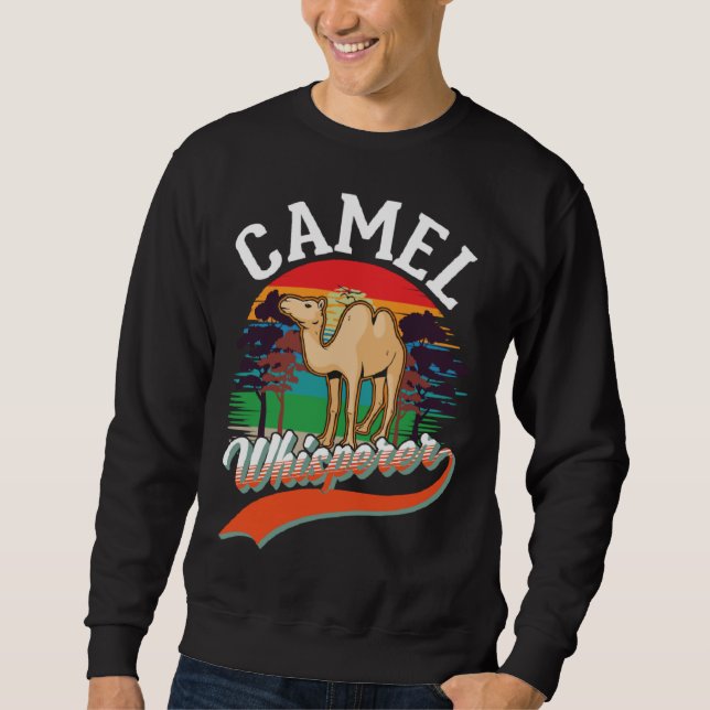 Sudadera Camel Whisperer (Anverso)