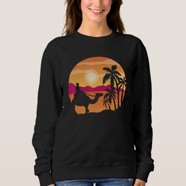 Sudadera Camello Ani Camel Arabian (Anverso)