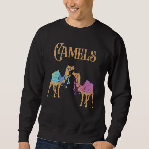 Sudadera Camello animal del desierto del Camello