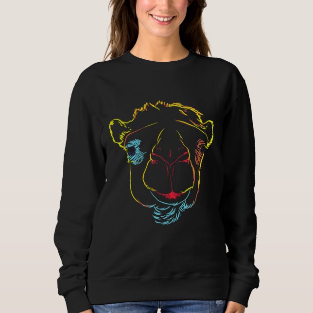 Sudadera Camello colorido (Anverso)