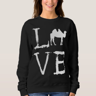 Sudadera Camello de amor temible Camello desierto árabe wor