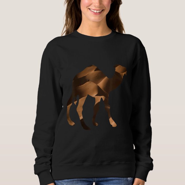 Sudadera Camello de animales (Anverso)