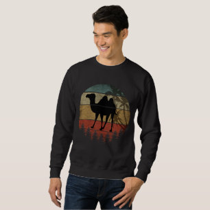 SUDADERA CAMELLO RETRO VINTAGE