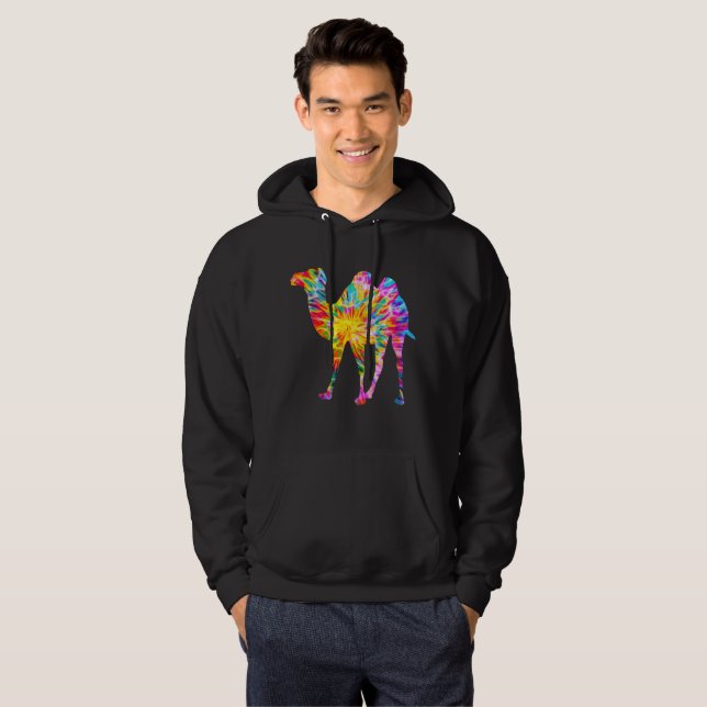 SUDADERA CAMELLO TIE DYE (Anverso completo)