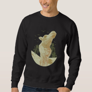 Sudadera Camello Vintage Realista Camel Animal Avers Artist