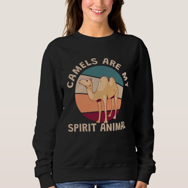 Sudadera Camels Are My Spirit Animals (Anverso)