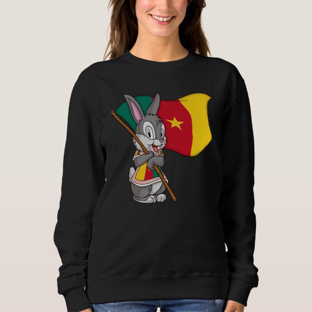 Sudadera Cameroon fan rabbit (Anverso)