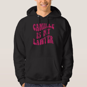 Sudadera Camille es mi jueza de abogado
