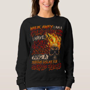 Sudadera Camina lejos soy un anciano malhumorado que tengo 