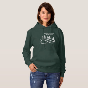 Sudadera Caminamos por la fe no por navidad del cristiano