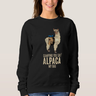 Sudadera Caminando dices Alpaca my Bags Llama Animal