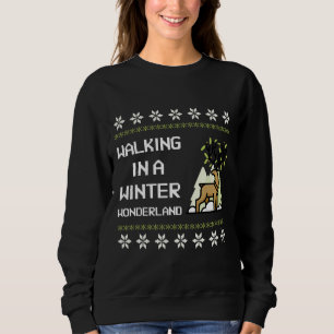 Sudadera Caminando en un Navidad invernal de Maravillas