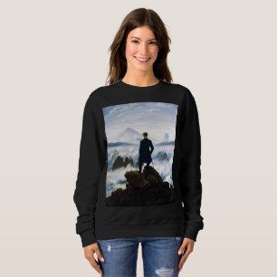 Sudadera Caminante sobre el mar de niebla, Caspar D Friedri