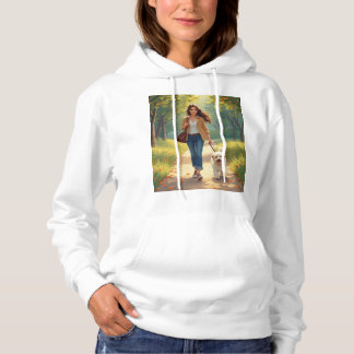 Sudadera caminar con el perro en el parque