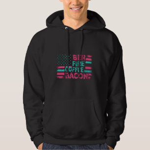 Sudadera Caminata de cerveza para hombres con café de fuego