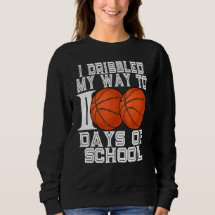 Sudadera Caminé A 100 Días De Básquetbol Escolar