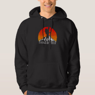 Sudadera Caminé Eso  Senderismo Mochilero Camping Vintage S