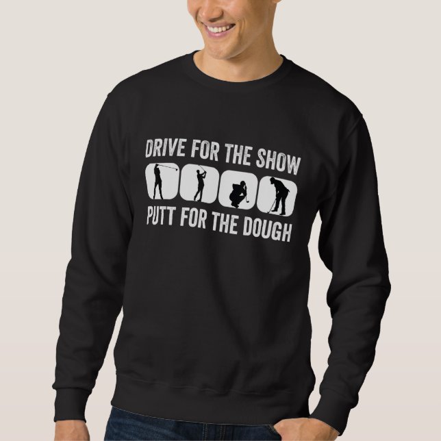 Sudadera Camino De Golf Para El Espectáculo Puesto Para La  (Anverso)