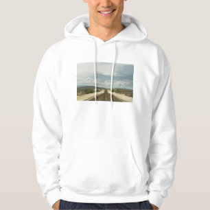 Sudadera Camino recto largo con el paisaje de Baja del