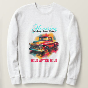 Sudadera Camión clásico americano de recogida