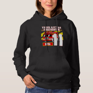 Sudadera Camión de bomberos Cumpleaños de 11 años