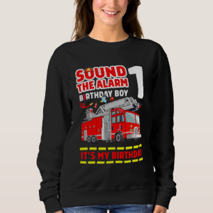 Sudadera Camión de bomberos de 1 año de edad Niño de 1 cump