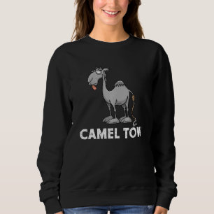Sudadera Camión de camello, camionero de remolque: mordaza