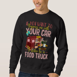 Sudadera Camión De Camiones De Comida Gracioso Para Hombres