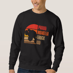 Sudadera Camión de Monstruo Retro Vintage - Camión de Monst