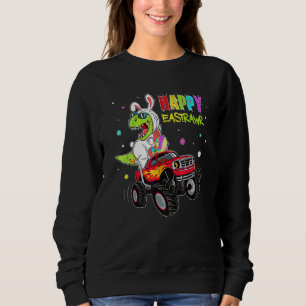 Sudadera Camión de Monstruo Rex de Dinosaurio Conejo Camión