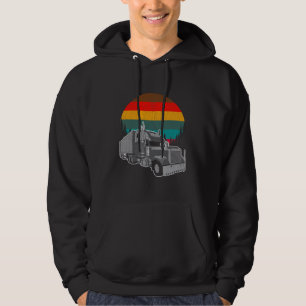 Sudadera Camión de remolque de vehículos antiguos Retro S