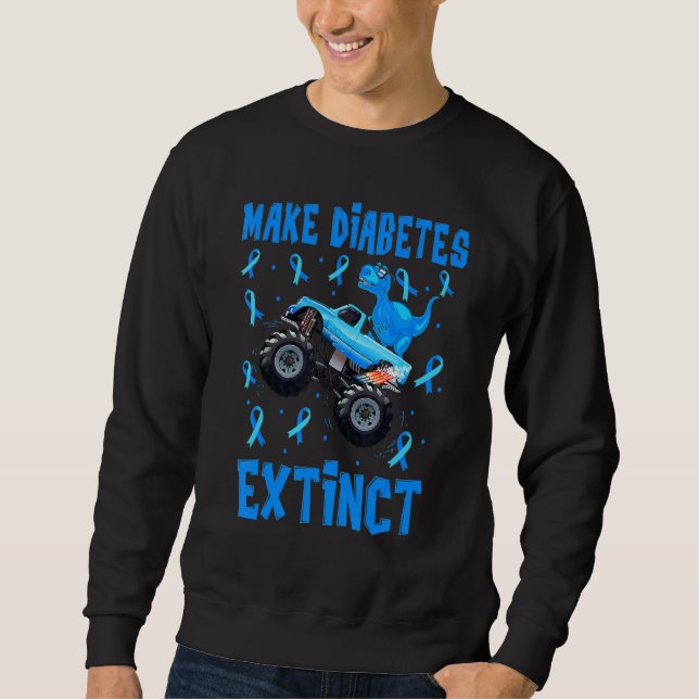 Sudadera Camión de sensibilización sobre la diabetes niños  (Anverso)