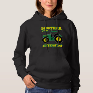 Sudadera Camión De Tractor Hermano Del Niño De Cumpleaños F