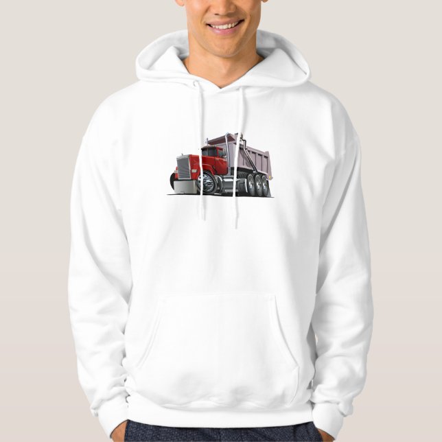Sudadera camión de volcado fresco de personalizado (Anverso)