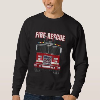 Sudadera Camión del Departamento de Bomberos de Rescate de