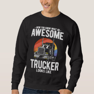 Sudadera Camión Diesel autopista Mejor trabajo Camión de Ca