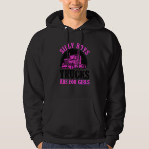 Sudadera Camión Gracioso De Niños Silly Para Chicas Guay Tr