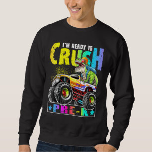 Sudadera Camión Monstruo De Dinosaurio Crush Pre K T Rex De